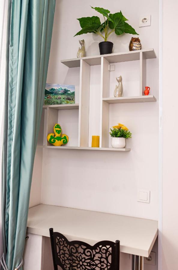 Apartment с этническими мотивами с видом на горы Almaty